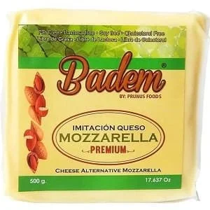 Queso Veganos Vegetariano mozzarella Badem x 500 gr