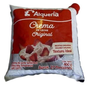 Crema de leche Alqueria x 400 gr