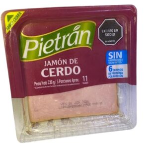 Jamon de cerdo Pietran x 230 gr