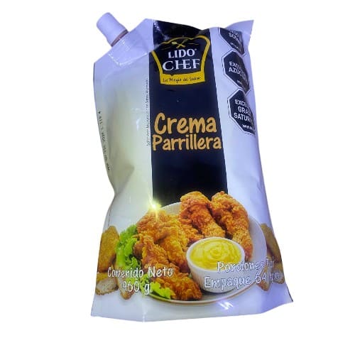 Crema Parrillera Lido Chef x 960 gr