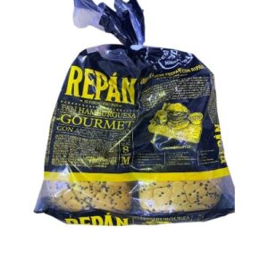 Pan Hamburguesa Gourmet 8 unidades Repan x 640 gr
