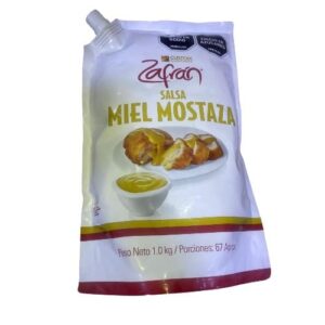 Salsa Miel Mostaza Zafran x 1000 gr