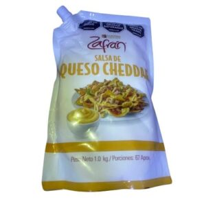 Salsa de Queso Cheddar Zafran x 1000 gr