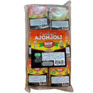 barra artesanal de Ajonjoli 12 unidades Bocao x 312gr