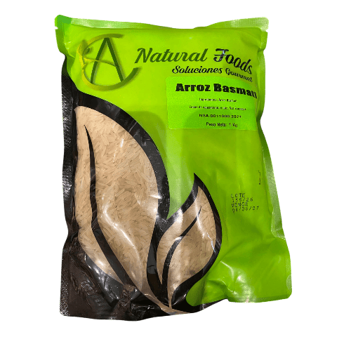 Arroz Basmati Natural Foods x 1 kg