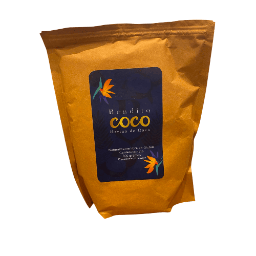 Harina de coco Bendito Coco x 500 gr