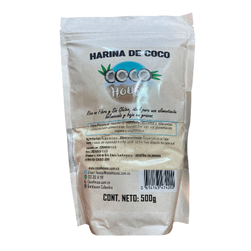 Harina De Coco Coco House x 500gr