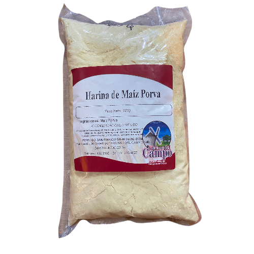 Harina de maiz Porva x 500 gr