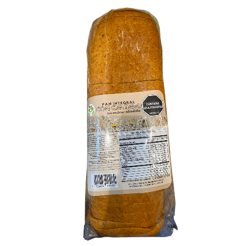 Pan integral con centeno La feria del pan x 500 gr