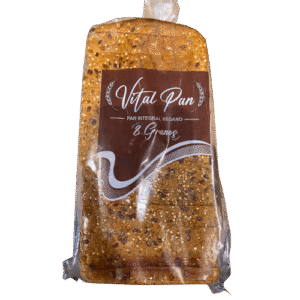 Pan integral vegano 8 granos Vital pan x 500 gr