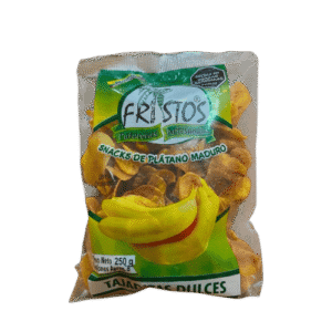 Tajaditas de platano dulce Fristos x 250 gr