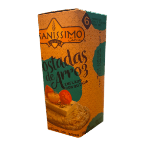 Tostadas de arroz inflado con quinua Sanissimo x 72 gr