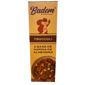 Pasta artesanal a base de almendra sin gluten Troccoli Badem x 250 gr