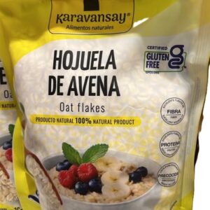 Avena en hojuelas 100% natural Karavansay x 400gr